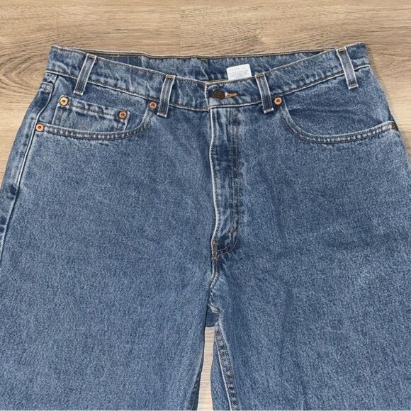 Men's Levi's 550 Relaxed Fit Blue Jeans 36x32 - Picture 3 of 11